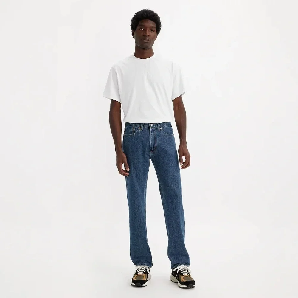 Levi’s 550 RELAXED FIT MEN'S JEANS Size W40 L32 Dark Stonewash non-stretch